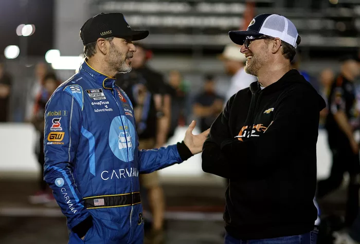 Jimmie Johnson, Legacy Motor Club Toyota, Dale Earnhardt Jr., JR Motorsports owner