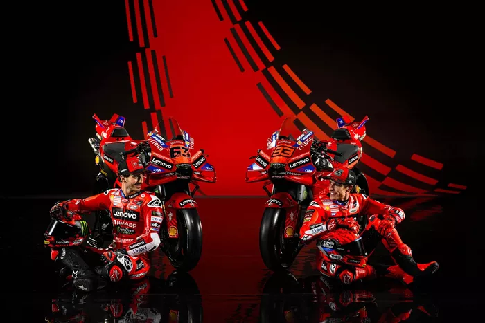 Francesco Bagnaia, Marc Marquez, Ducati Team 
