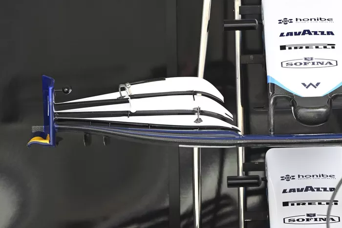 Alerón frontal del Williams FW43B