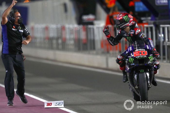 Ganador de la carrera Fabio Quartararo, Yamaha Factory Racing