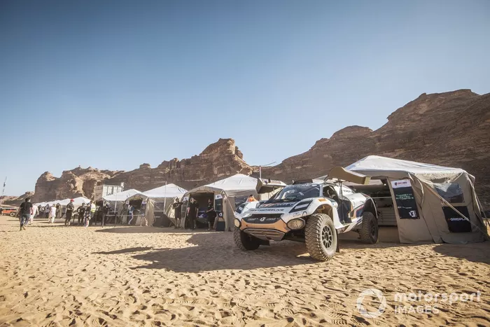 La Andretti United Extreme E Odyssey 21 fuori dai box