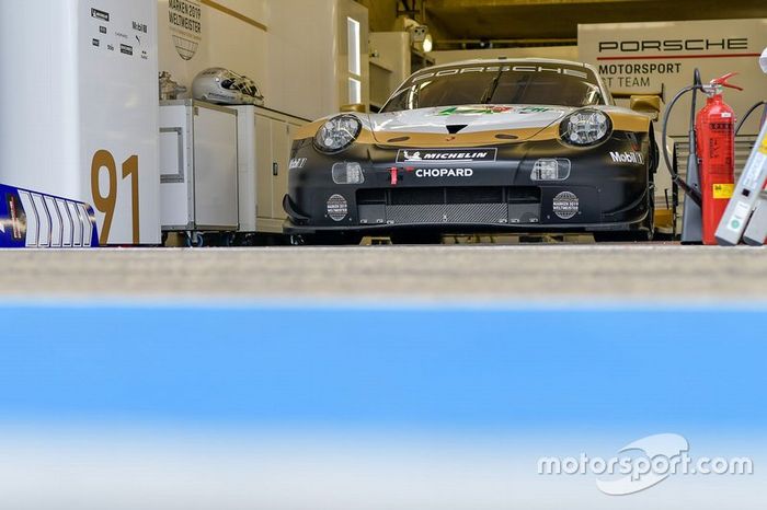 #91 Porsche GT Team Porsche 911 RSR: Richard Lietz, Gianmaria Bruni, Frédéric Makowiecki