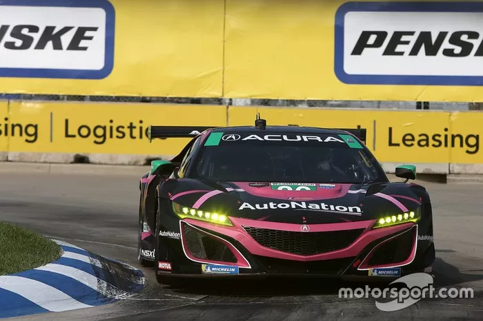 #86 Meyer Shank Racing w/ Curb-Agajanian Acura NSX GT3, GTD: Mario Farnbacher, Trent Hindman