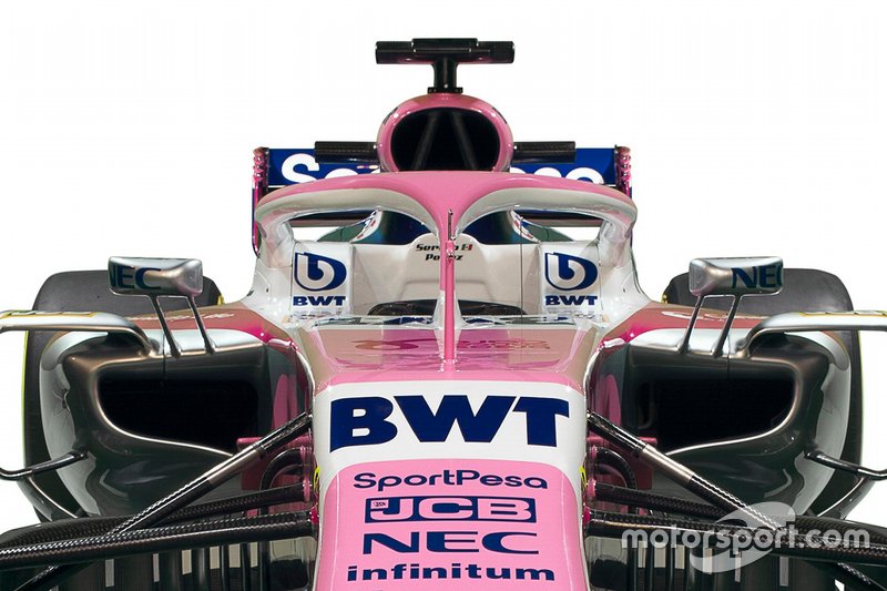Détail de la livrée Racing Point