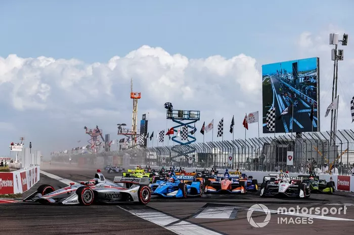 A Indy suspendeu as primeiras corridas em St Pete, Alabama, Long Beach e Austin.