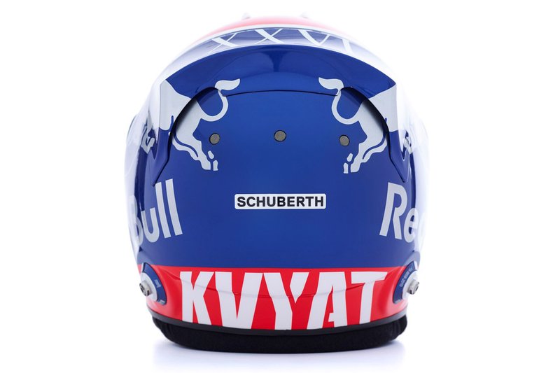 Шлем пилота Toro Rosso Даниила Квята