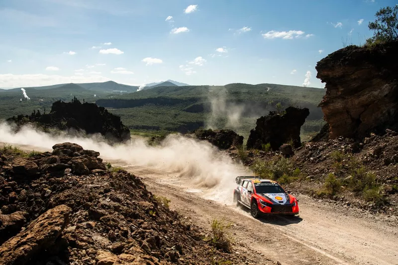 Ott Tänak, Martin Järveoja, Hyundai World Rally Team Hyundai i20 N Rally1