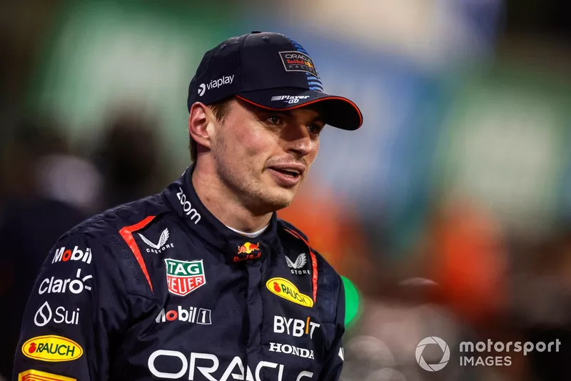 Pole man Max Verstappen, Red Bull Racing