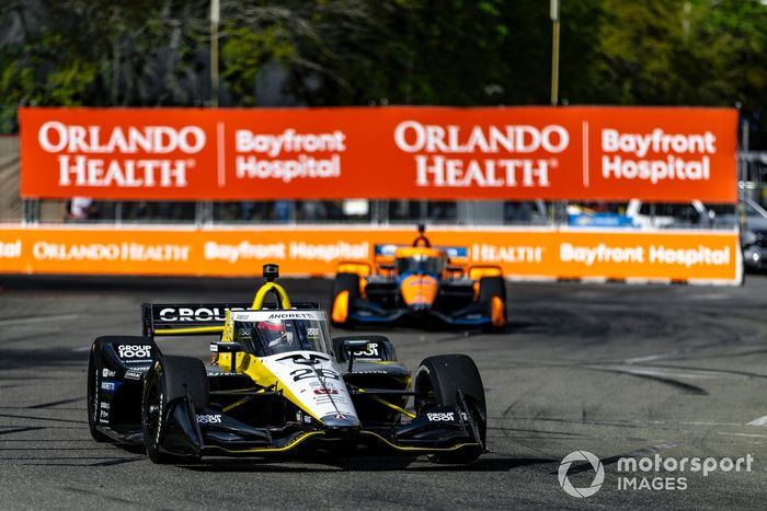 Colton Herta, Andretti Global con Curb-Agajanian Honda