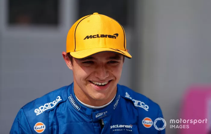 Tercer lugar Lando Norris, McLaren