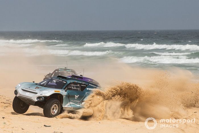 Jutta Kleinschmidt (GER)/Mattias Ekstrom, ABT CUPRA XE 