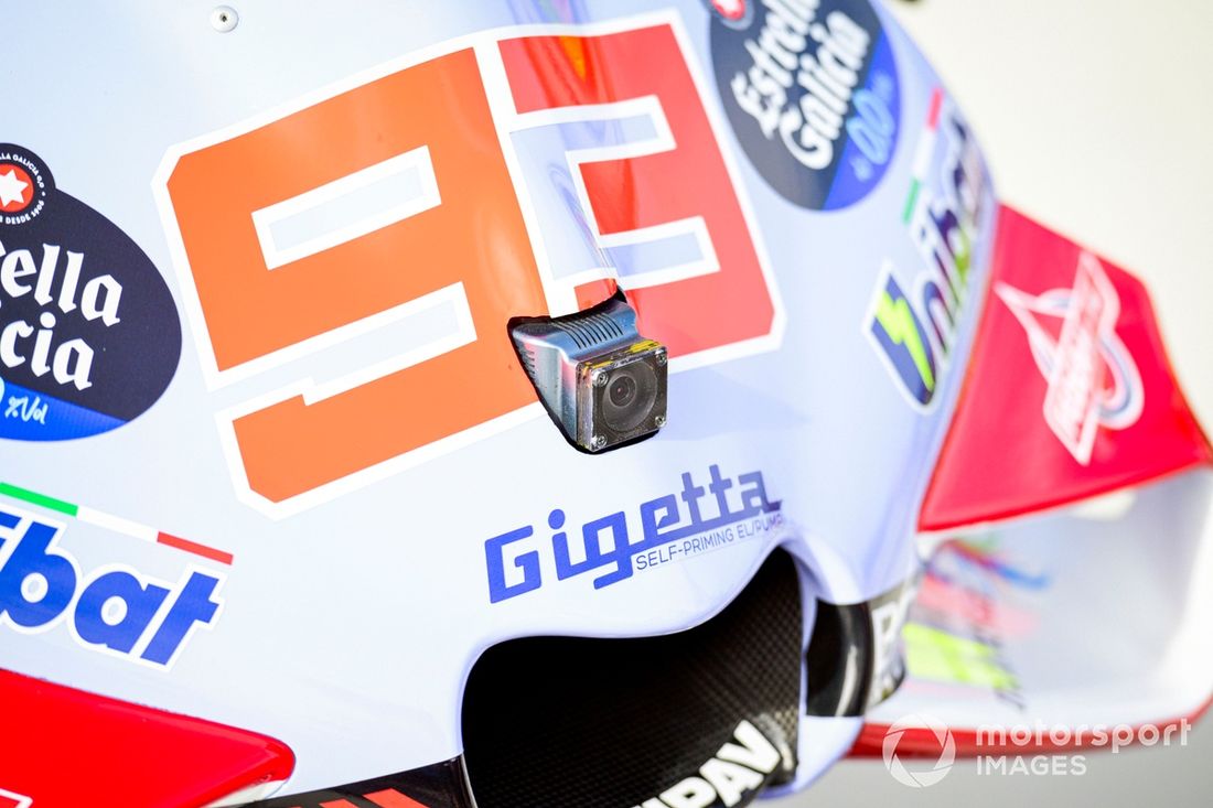 Marc Márquez, Gresini Racing, detalles de la moto