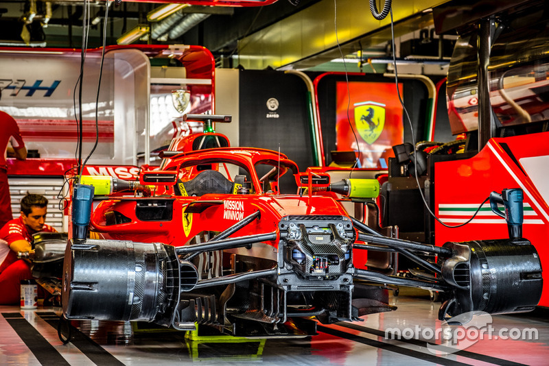 L'équipe de la Ferrari SF71H