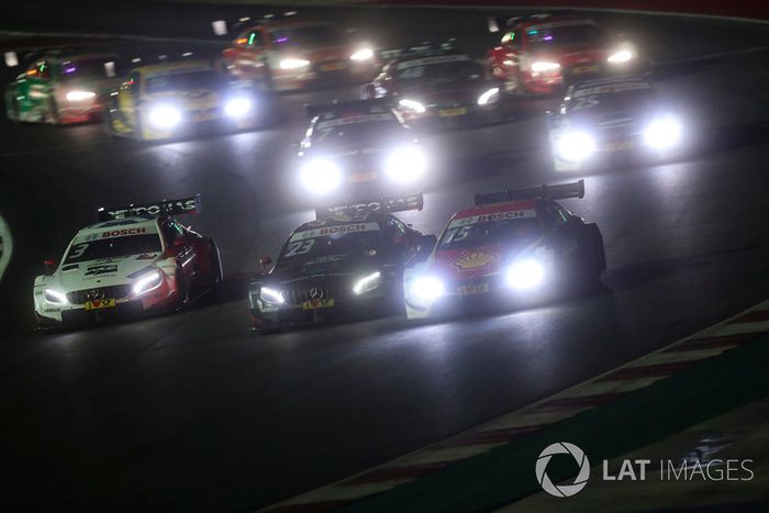 Augusto Farfus, BMW Team RMG, BMW M4 DTM leads the restart of the race