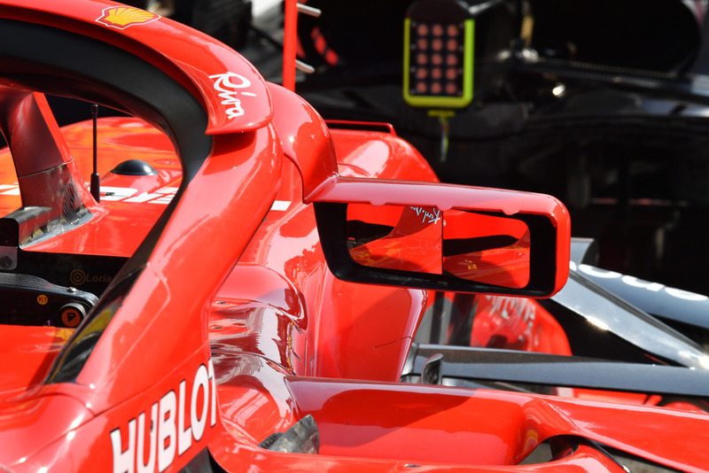 Ferrari SF71H mirror