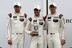3rd GTLM: #912 Porsche Team North America Porsche 911 RSR: Michael Christensen, Earl Bamber, Frédéric Makowiecki