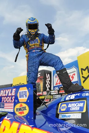 Funny Car winner Ron Capps