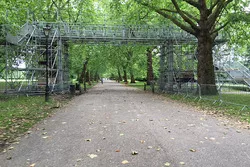 London ePrix circuit construction
