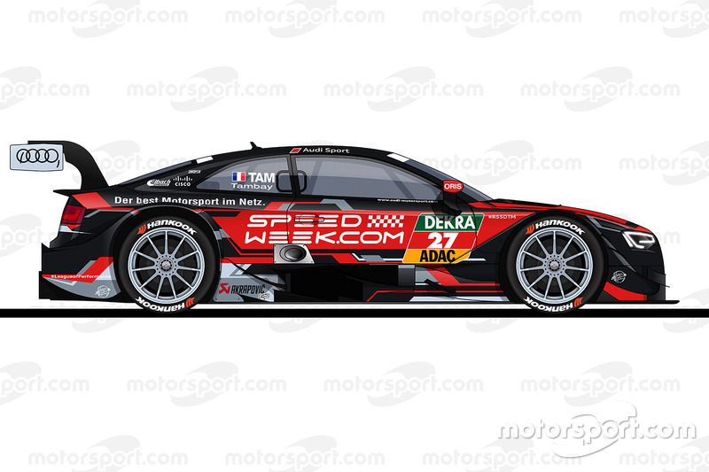 №27 – Адриен Тамбэ, Audi Sport Team Rosberg Audi RS 5 DTM