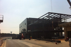 Arbeiten in Interlagos