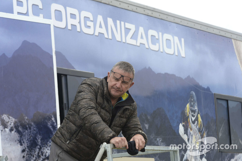 Etienne Lavigne, directeur de course du Dakar