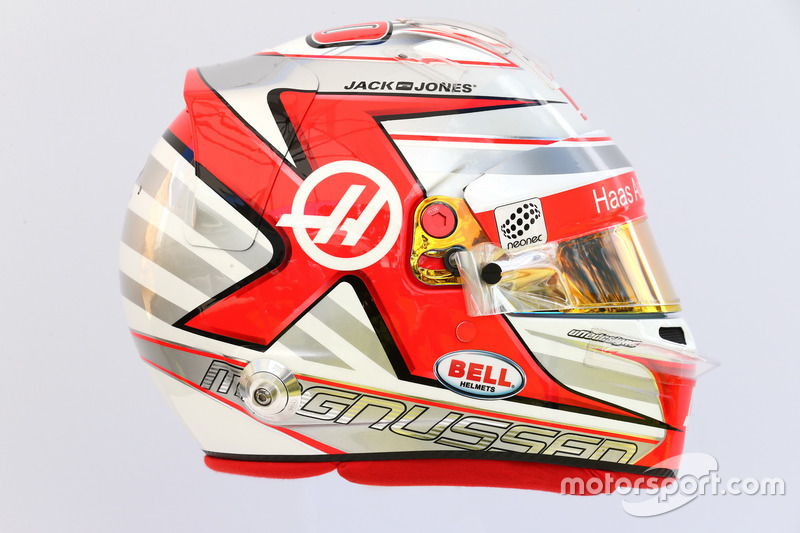 Helm von Kevin Magnussen, Haas F1 Team