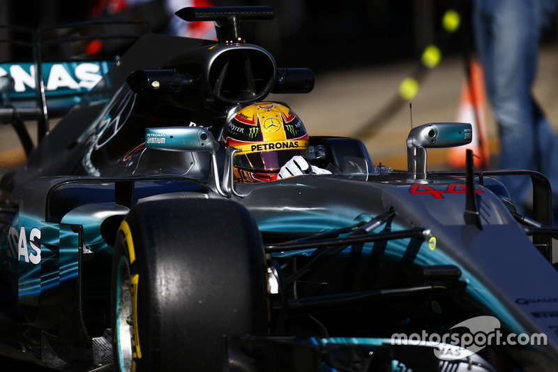 Льюіс Хемілтон, Mercedes F1 W08