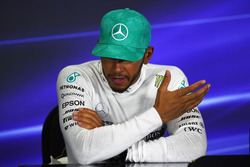 Lewis Hamilton, Mercedes AMG F1 in the Press Conference