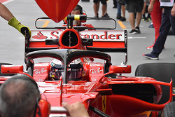 Kimi Raikkonen, Ferrari SF70H ve halo