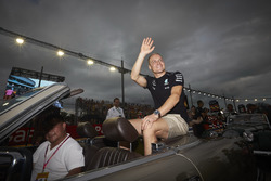Valtteri Bottas, Mercedes AMG F1, in the drivers parade