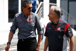 Günther Steiner, Haas-Teamchef; Gene Haas, Haas-Teambesitzer