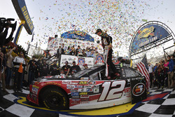 Race winner Harrison Burton