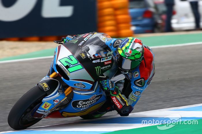 Franco Morbidelli ficou em segundo e tem boa vantagem para o vice-líder do campeonato, Tom Luthi, que vai largar em 12º lugar.