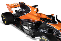The McLaren MCL32 rear wing detail