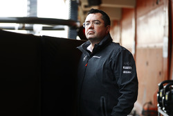 Eric Boullier, directeur de la compétition McLaren