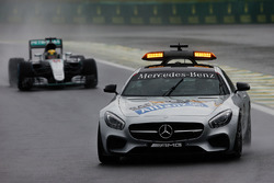 Safety-Car-Phase: Lewis Hamilton, Mercedes AMG F1 W07 Hybrid, führt