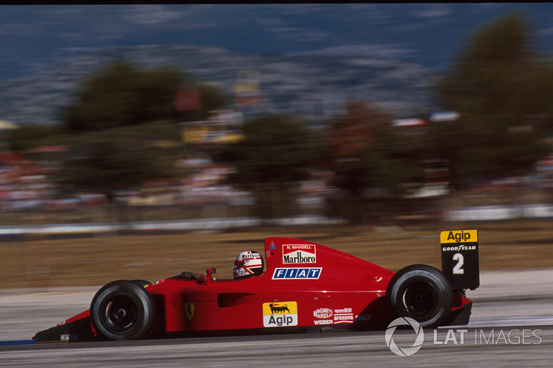 10. Франція-1990, Ле-Кастелле: Найджел Менселл, Ferrari 641 - 1.04,402