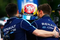 Ganador de la carrera Sébastien Buemi, Renault e.Dams
