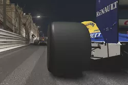 Une Williams classique à Monaco de nuit
