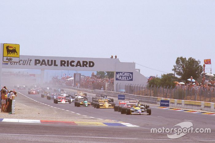 1987 Nigel Mansell, Williams FW11B Honda