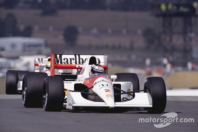 Gerhard Berger, McLaren MP4/6B Honda