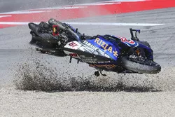 Chute de Michael van der Mark, Pata Yamaha