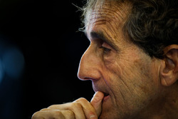 Alain Prost, with the Renault Sport F1 Team