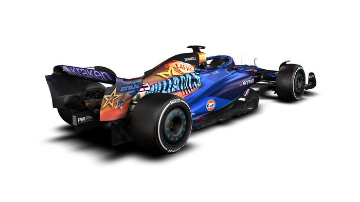 Williams FW45 Las Vegas Livery