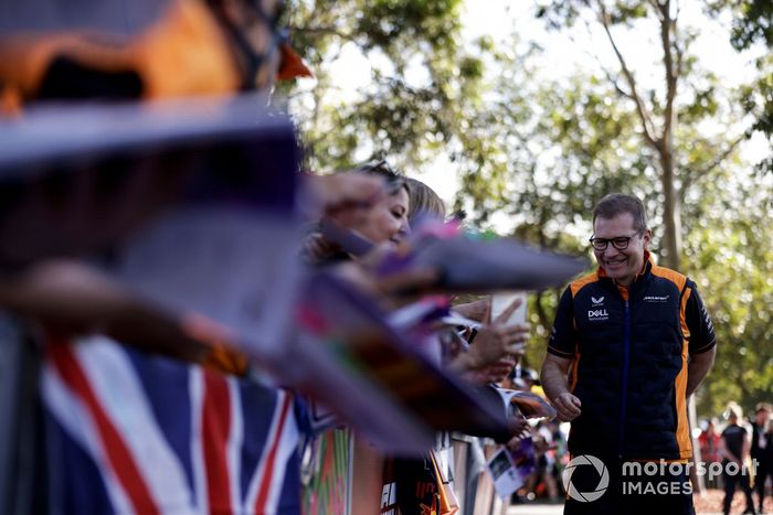 Andreas Seidl, director del equipo McLaren