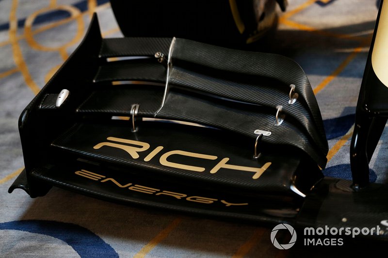 Rich Energy Branding on the new 2019 Haas livery
