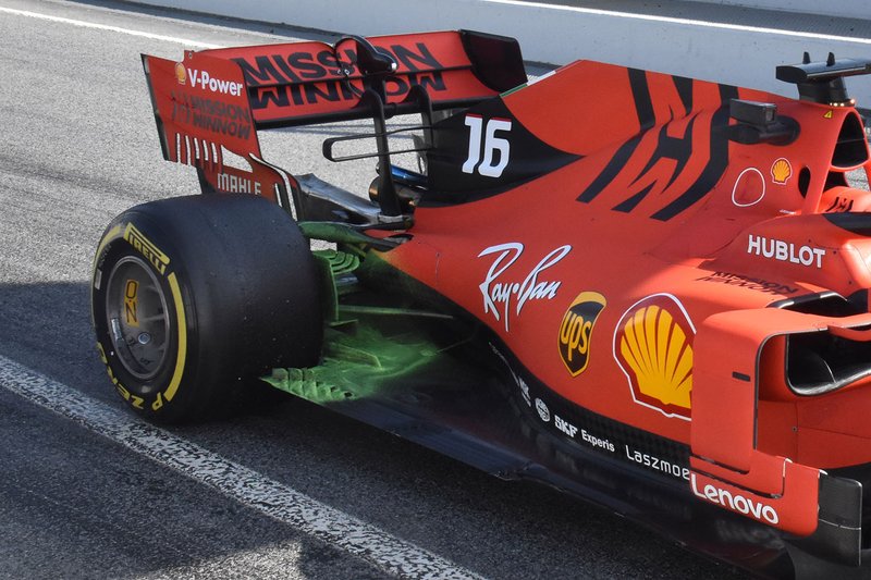 Днище Ferrari SF90