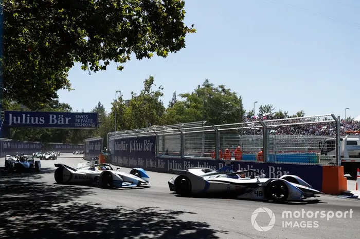 Edoardo Mortara Venturi Formula E, Venturi VFE05, Alexander Sims, BMW i Andretti Motorsport, BMW iFE.18 