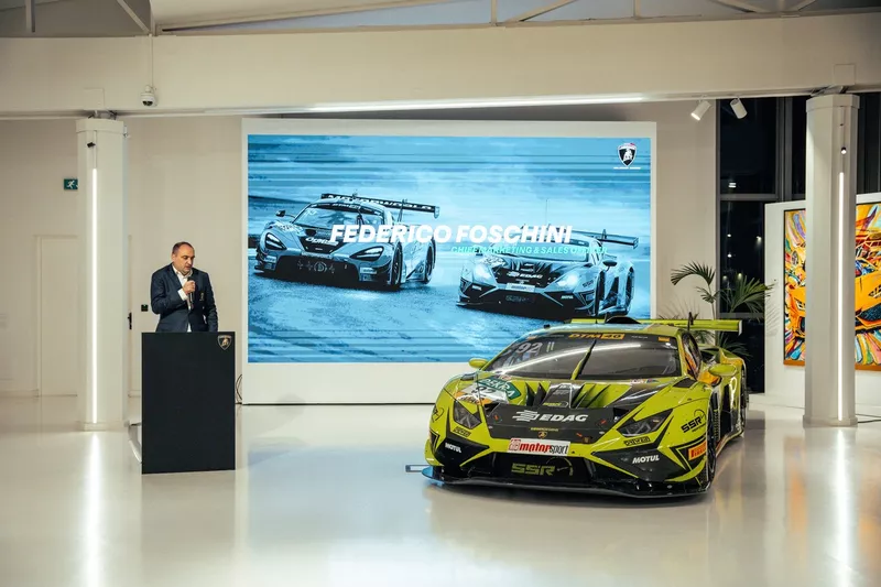 Federico Foschini, Lamborghini Chief Marketing 