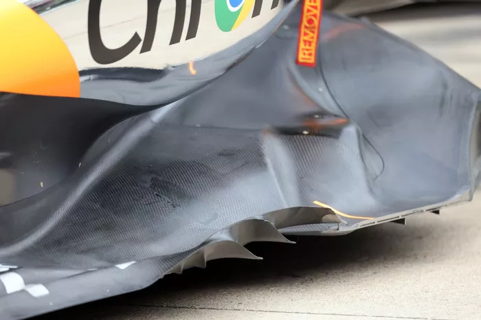 McLaren MCL38 suelo